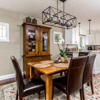 elegant dining room