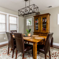 elegant dining room